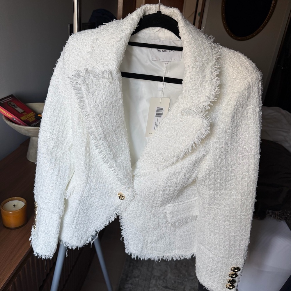 NWT - Noli Shop Tweed Blazer